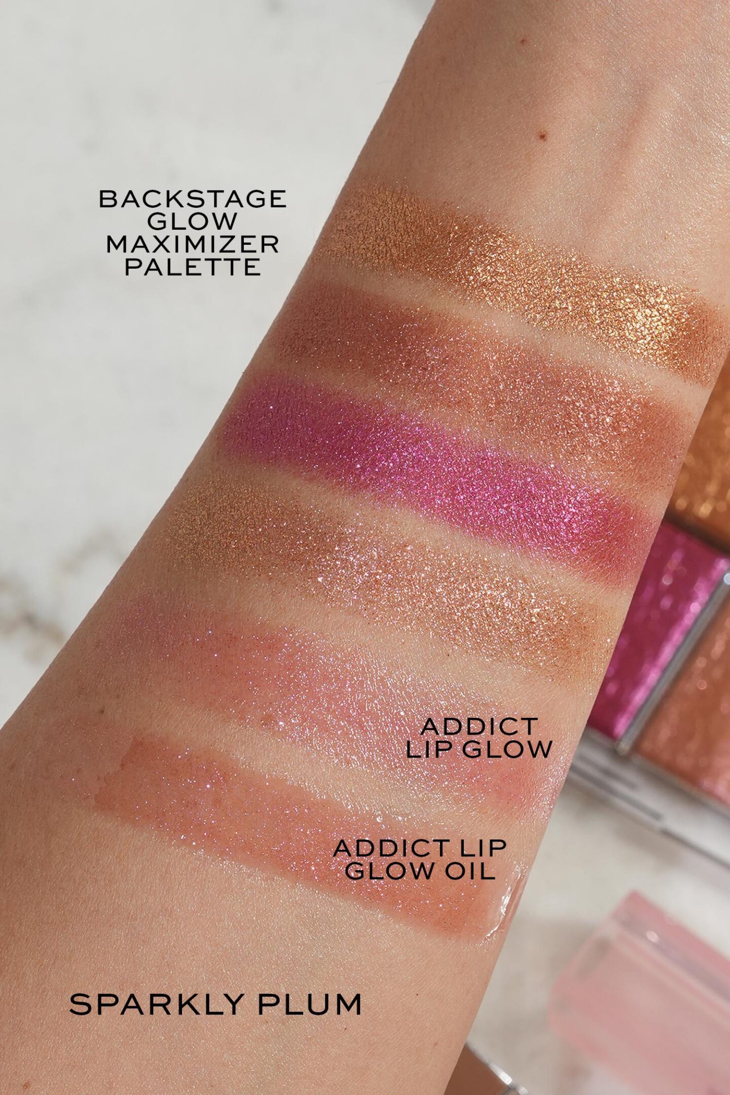 Dior Backstage Makeup Holiday 2026 - Sparkly Plum